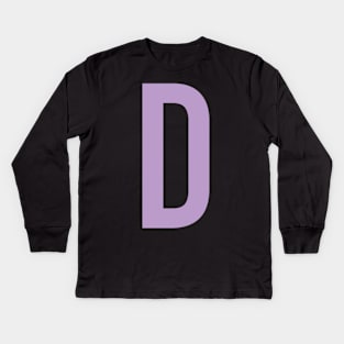 D Kids Long Sleeve T-Shirt